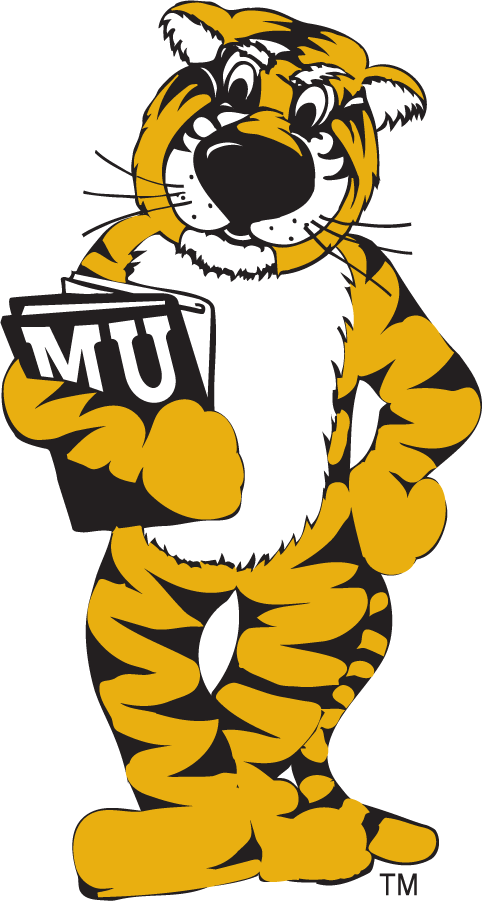 Missouri Tigers 1990-2012 Mascot Logo v2 iron on transfers for T-shirts